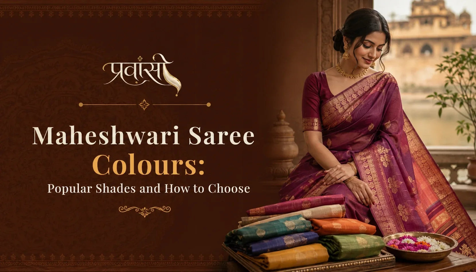 Maheshwari Saree Colours: Popular Shades and How to Choose