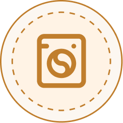 decorative icon used in the Maheshwari saree care section